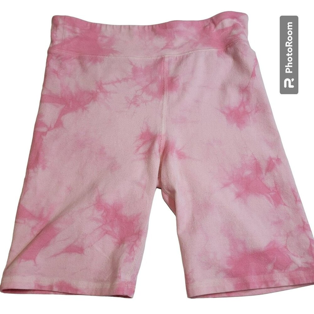 Gap Kids Everyday Legging, Girl's XXL, Pink Tie Dyed, Pull-on, 8" Inseam, EUC